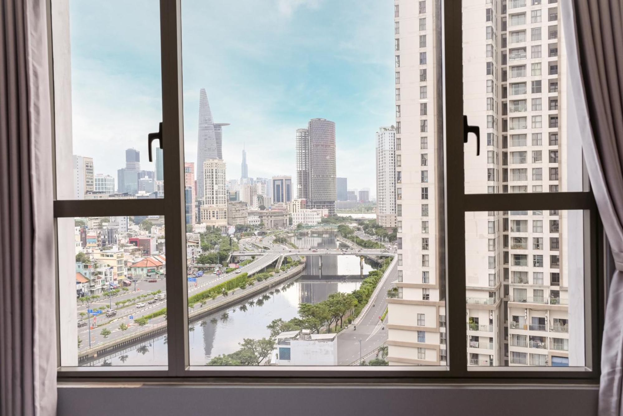 Can Ho Rivergate - Sai Gon, Quan 4 Ho-Chi-Minh-Stadt Exterior foto