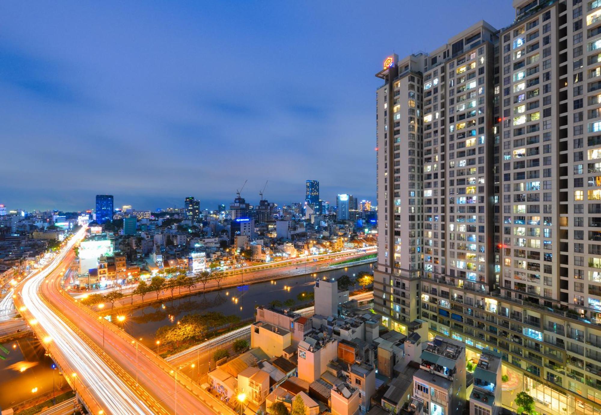 Can Ho Rivergate - Sai Gon, Quan 4 Ho-Chi-Minh-Stadt Exterior foto